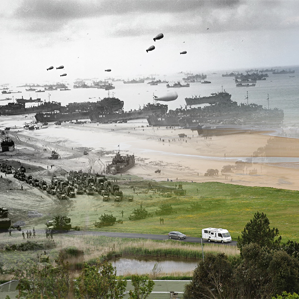военная техника,фотография,Нормандия,интерактив, Самый длинный день в году: 1944 и семьдесят лет спустя